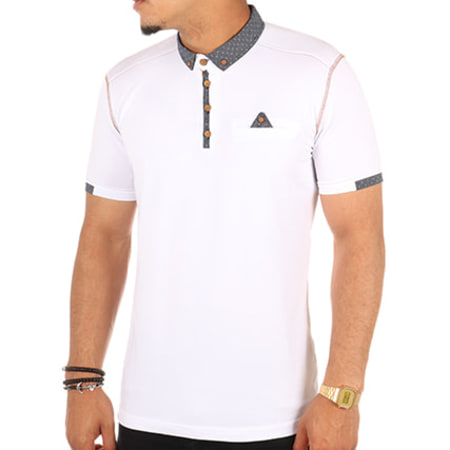 Classic Series - Polo Manches Courtes 5779 Blanc 