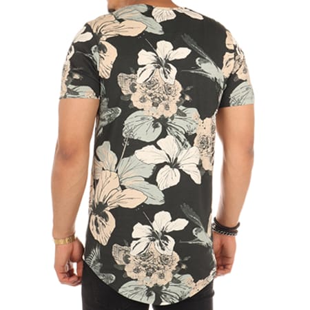 Jack And Jones - Tee Shirt Oversize Summer Noir Floral