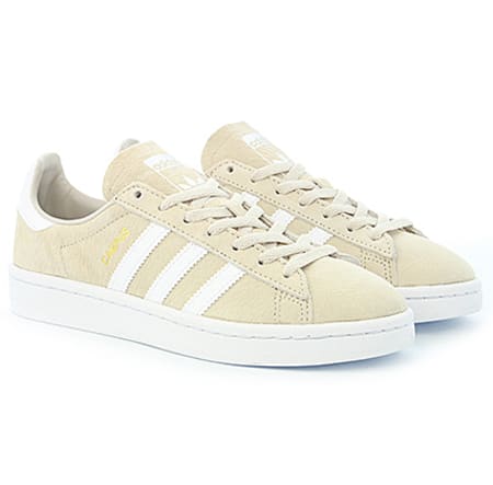 Corrode pea precedent Adidas Originals - Baskets Femme Campus BY9846 Clear Brown Footwear White  Crystal White - LaBoutiqueOfficielle.com