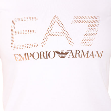 EA7 Emporio Armani - Tee Shirt Femme 6YTT37-TJ12Z Blanc