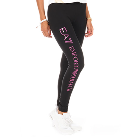 EA7 Emporio Armani - Legging Femme 8NTP88-TJ01Z Noir Rose