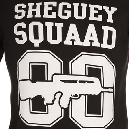 Sheguey Squaad - Sweat Crewneck Classic Logo 00 Noir