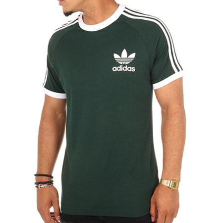 tee shirt adidas original vert