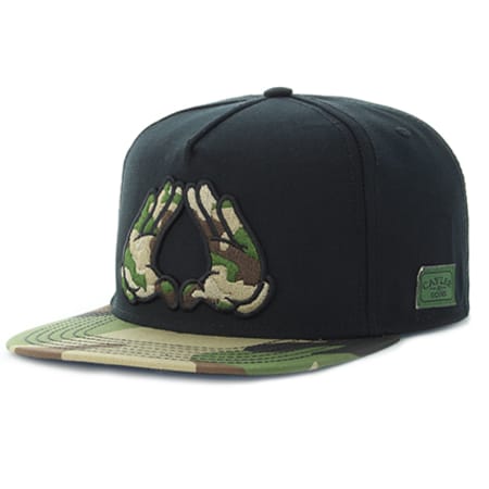 Cayler And Sons - Casquette Snapback Noir Camouflage