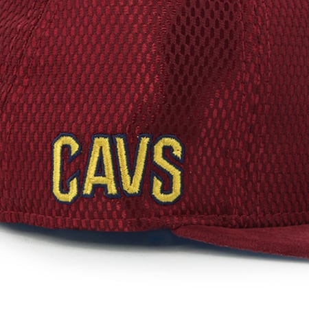 New Era - Casquette Snapback NBA Cleveland Cavaliers Bordeaux