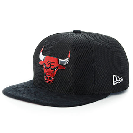 New Era - Casquette Snapback Chicago Bulls NBA 17 Noir