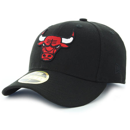 New Era - Casquette Fitted Team Classic Chicago Bulls Noir