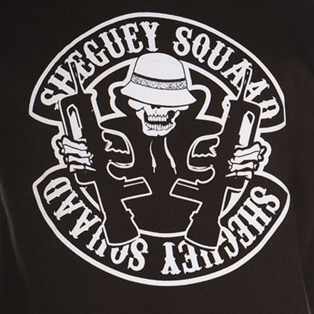 Sheguey Squaad - Sweat Crewneck Perso Noir