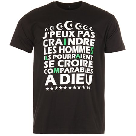 Youssoupha - Tee Shirt J'Peux Pas Noir