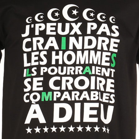 Youssoupha - Tee Shirt J'Peux Pas Noir