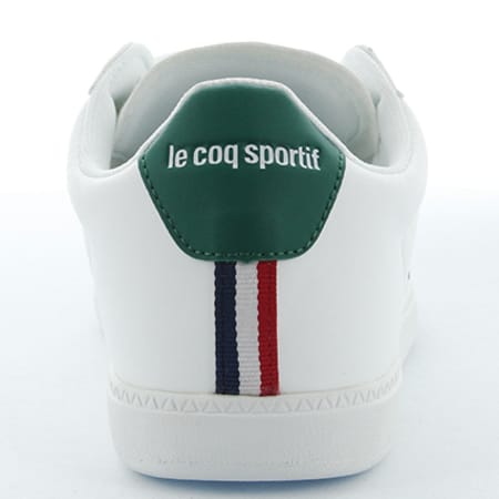 Le Coq Sportif - Baskets Courtset S Lea 1720244 Optical White Evergreen