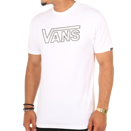 Vans - Tee Shirt Classic Logo Blanc