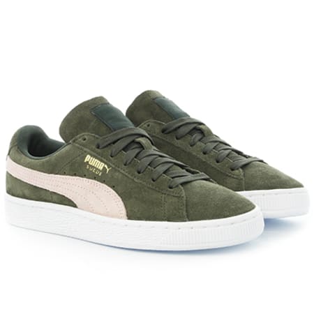 Puma - Baskets Femme Suede Classic 355462 47 For Night Velied Rose White 