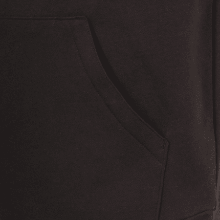 L'Entourage - Sweat Capuche Logo Noir Noir