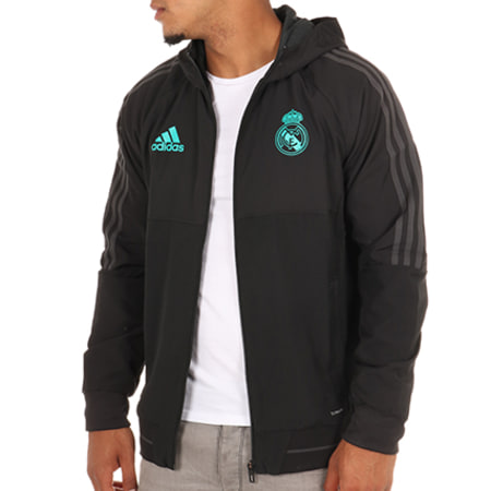 Adidas Performance - Coupe Vent Real Madrid BQ7867 Noir 