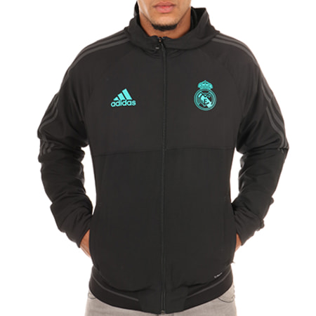 Adidas Sportswear - Coupe Vent Real Madrid BQ7867 Noir 