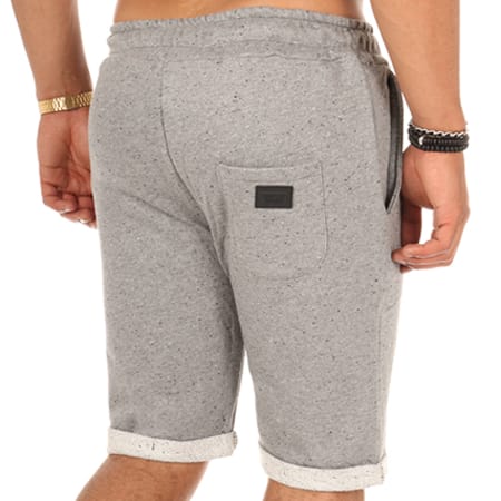 Uniplay - Short Jogging UPP6 Gris Anthracite Chiné