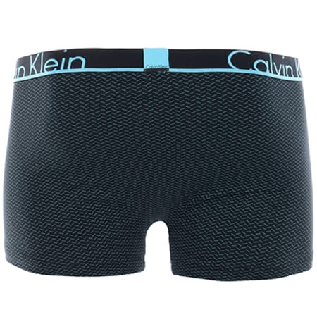 Calvin Klein - Lot De 2 Boxers ID NU8643A Noir Bleu Turquoise