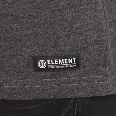 Element - Tee Shirt Basic Raglan Gris Anthracite