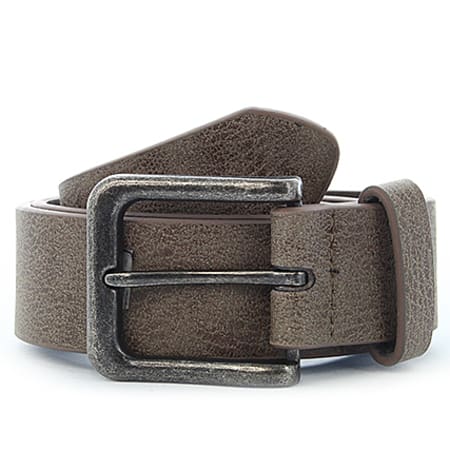 Only And Sons - Ceinture Crack Marron