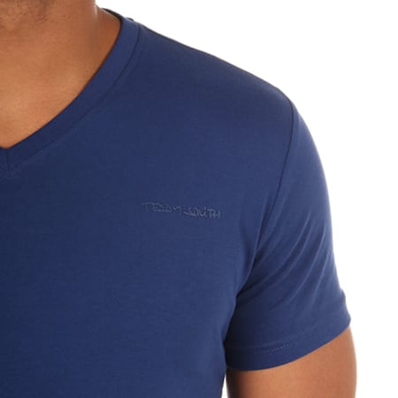 Teddy Smith - Tee Shirt Tawax Bleu Marine