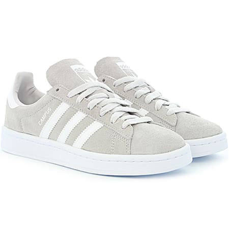 Adidas Originals - Baskets Femme Campus BY9576 Grey One Footwear White 