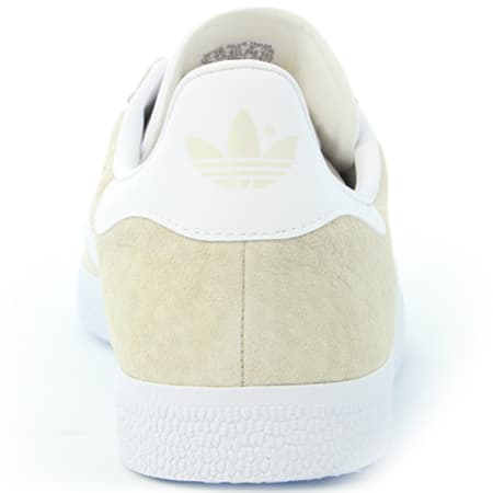 Adidas Originals - Baskets Gazelle BB5475 Off White Gold Metallic