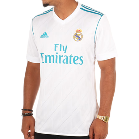 Adidas Sportswear - Tee Shirt Real Madrid AZ8059 Blanc