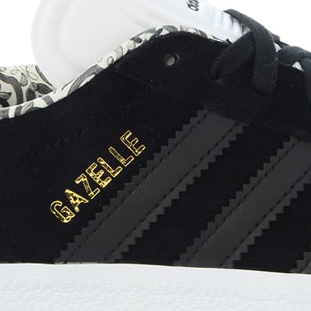 Adidas Originals - Baskets Femme Gazelle BY9366 Core Black Footwear White