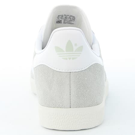 Adidas Originals - Baskets Gazelle BZ0023 Linear Green Footwear White Gold Metallic 