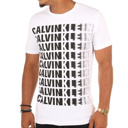 Calvin Klein - Tee Shirt Tispeed Blanc