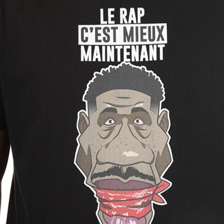 Le Rap C'est Mieux Maintenant - Tee Shirt Joey Starr Noir