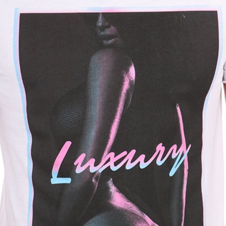 Luxury Lovers - Maglietta Oversize Booty Bianco