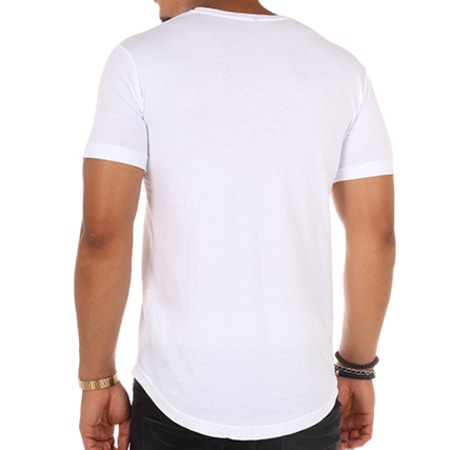 Luxury Lovers - Tee Shirt Oversize Stripes Blanc