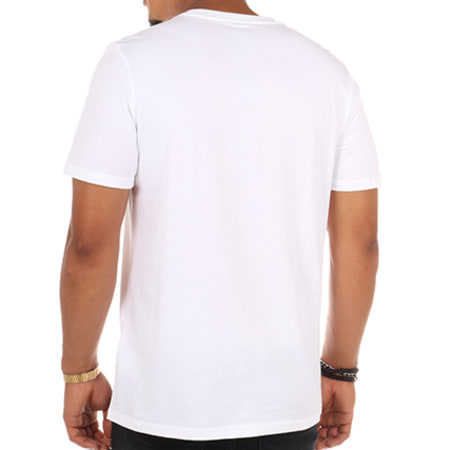 Adidas Sportswear - Tee Shirt Logo Remix BR4988 Blanc Camouflage
