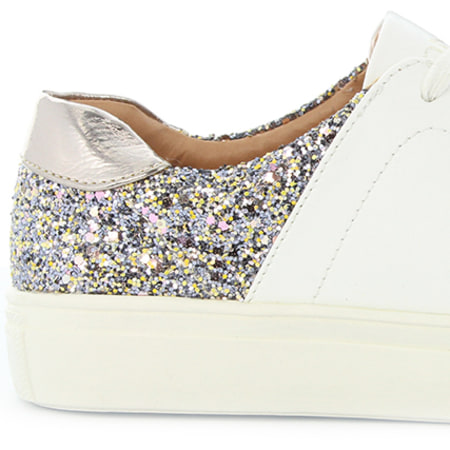 Only Baskets Femme Sage Contrast 15140625 White Glitter LaBoutiqueOfficielle