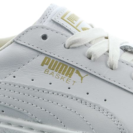 Puma - Baskets Femme Platform Core 364040 04 White Gold