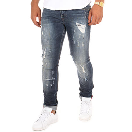 Kaporal Jean Slim Red Bleu Denim LaBoutiqueOfficielle
