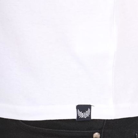Kaporal - Tee Shirt Manches Longues Mark Blanc