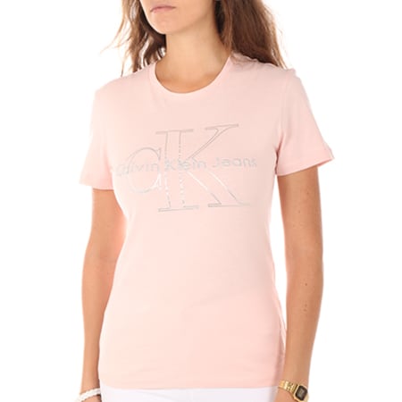 Calvin Klein - Tee Shirt Femme Tanya Rose