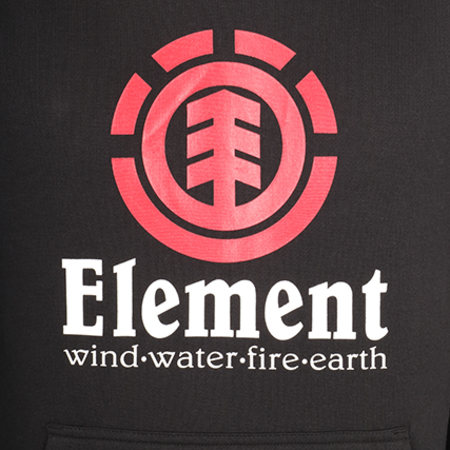 Element - Sweat Capuche Verttical Ho Noir