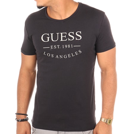 Guess - Tee Shirt U77M12JR003 Noir