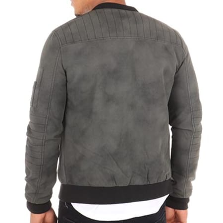 Kaporal Bomber Vimesh Gris Anthracite LaBoutiqueOfficielle