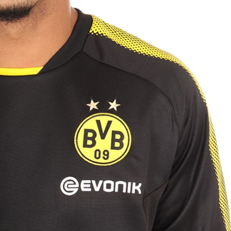 Puma - Sweat Crewneck Training Borussia Dortmund 751775 Noir