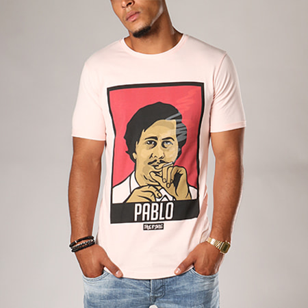 Thug N Swag - Tee Shirt Oversize Pablo Rose