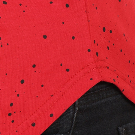 LBO - Tee Shirt Oversize 275 Rouge Speckle