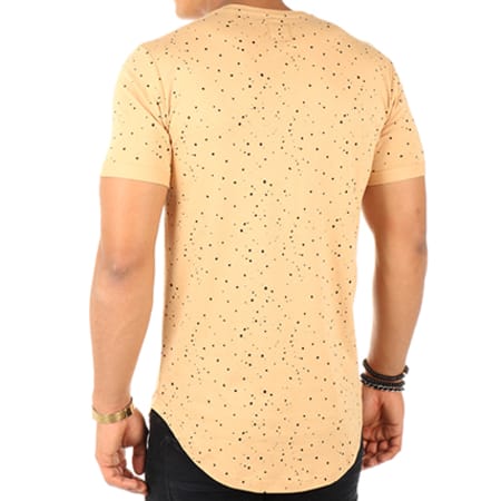 LBO - Tee Shirt Oversize 276 Camel Speckle