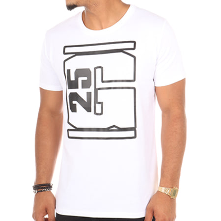 25G - Tee Shirt Logo Blanc