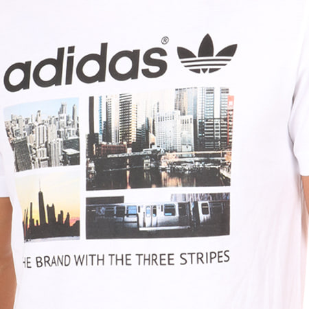 Adidas Originals - Tee Shirt Photo BS3258 Blanc