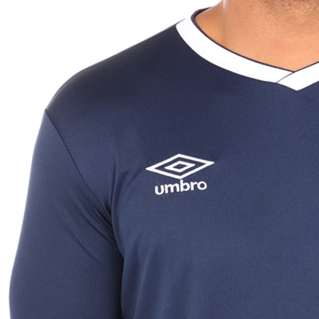 Umbro - Tee Shirt Manches Longues 5720260 60 Bleu Marine